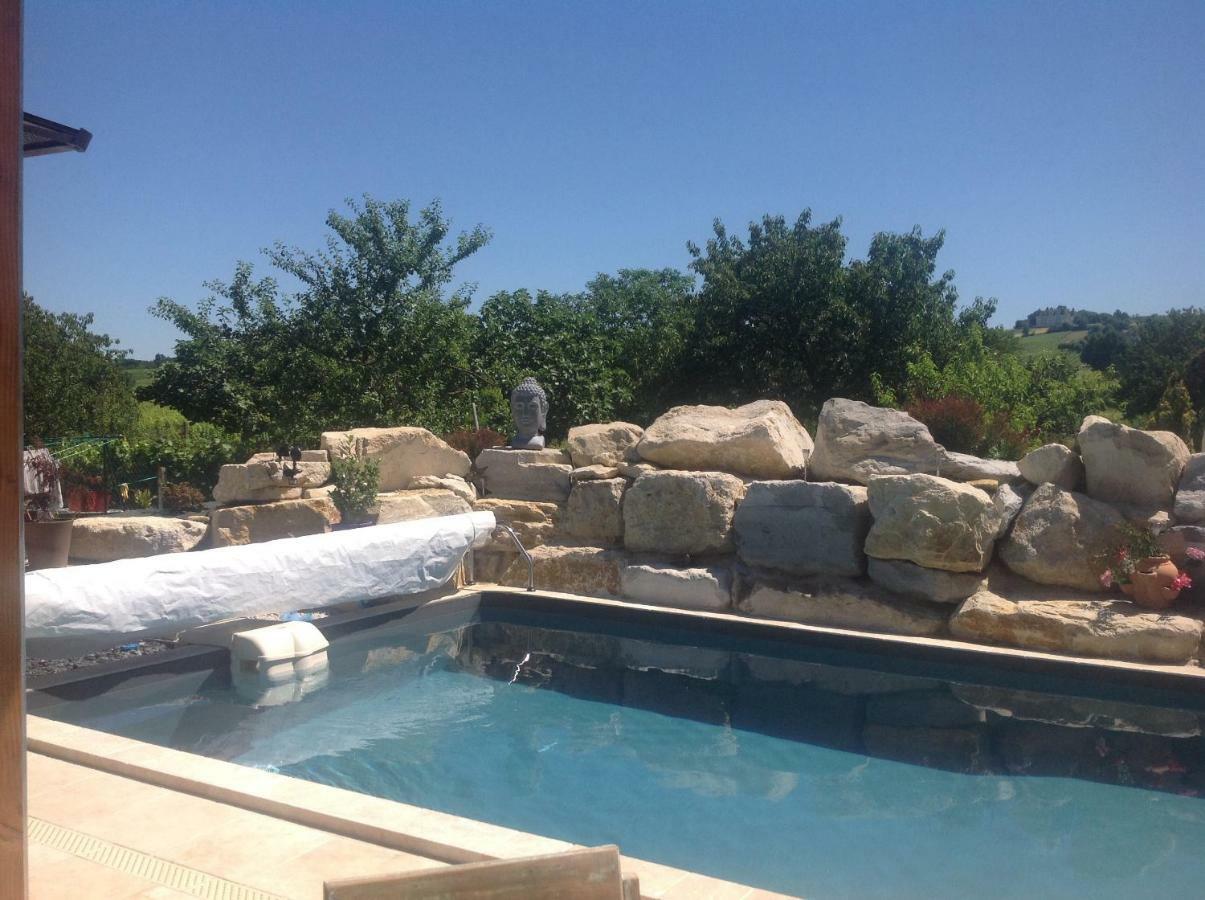 Le Sang Des Vignes Bed & Breakfast Monbazillac Bagian luar foto