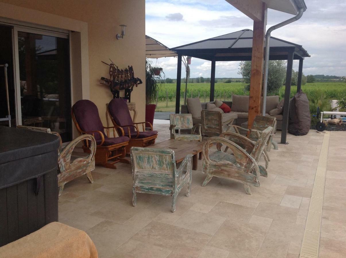 Le Sang Des Vignes Bed & Breakfast Monbazillac Bagian luar foto